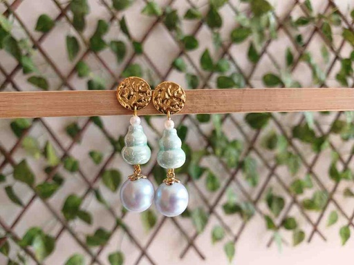 [PK3311-JW-EAR-029939] Trendy ceramic beads earrings 