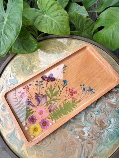 [PK5792-HM-TRY-029985] Wooden tray