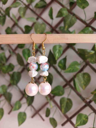 [PK3311-JW-EAR-030079] Pearl earrings 