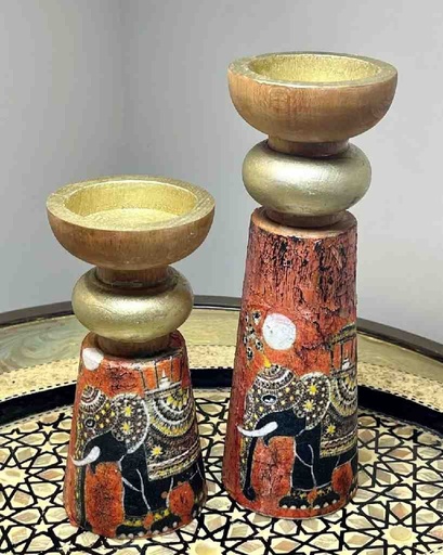 beechwood candle stands 