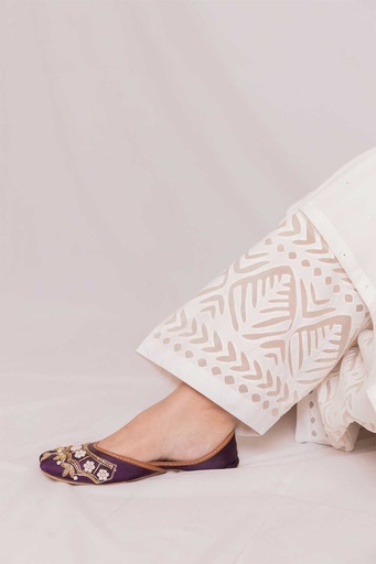 [1-sh-24] Applique Shalwar