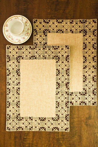 [MS-1-20-Std-size] Block Print Mat Set