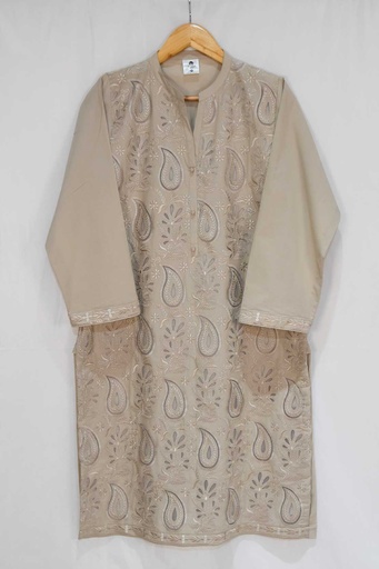 [8] Beige CutWork Kurta