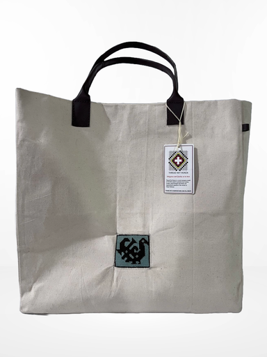 Cross-stitched Bag