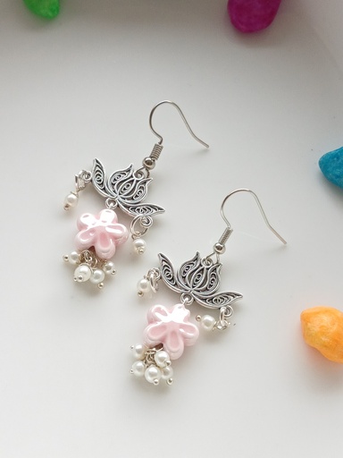 Lotus earrings