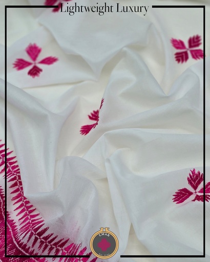 [LMAR-Swi-6014] Swiss Lawn Stole - 6014