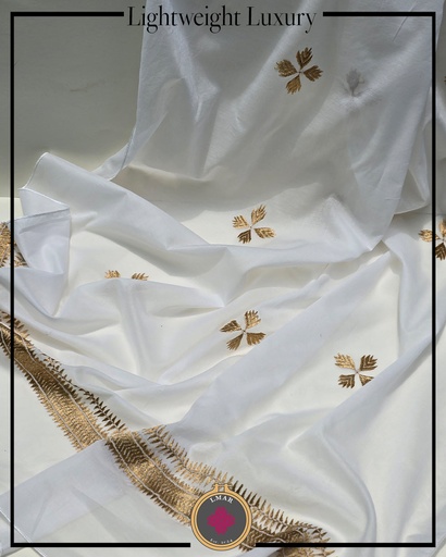 [LMAR-Swi-6011] Swiss Lawn Stole - 6011