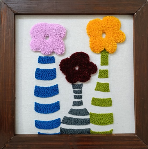 [VC-TNT-033] Abstract Vases And Blooms