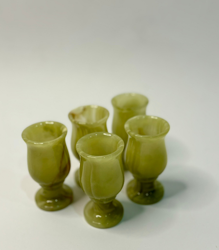 [NQACS02] Jungle Edition – Handmade Soapstone Coasters – Orange Lining