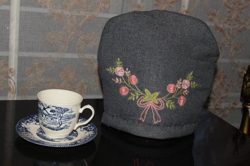 [VC-EG-TC-11] TC-11 Grey Jacquard Teacozy