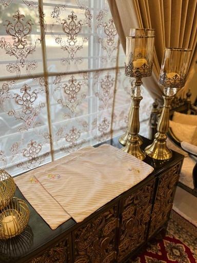 [VC-EG-TM-18] TM-18 Striped Blue Tray Mats