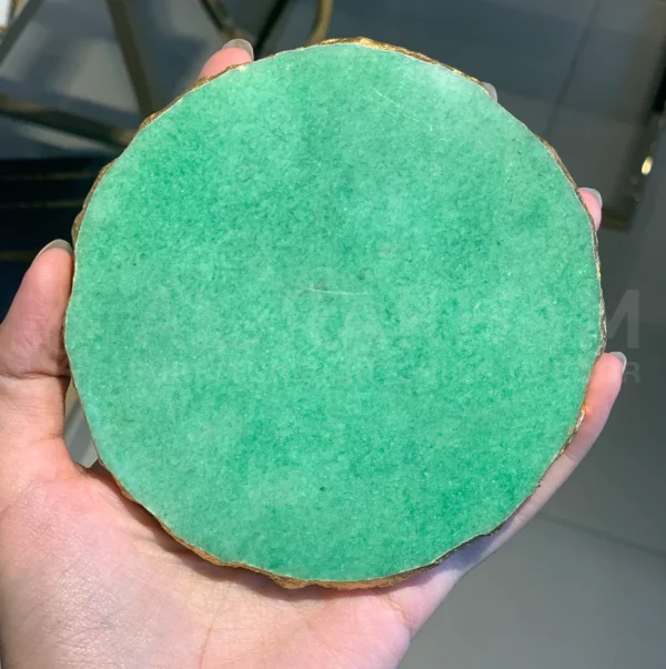 [VC-RAKH-CMC-10102] Marble Coasters – Green