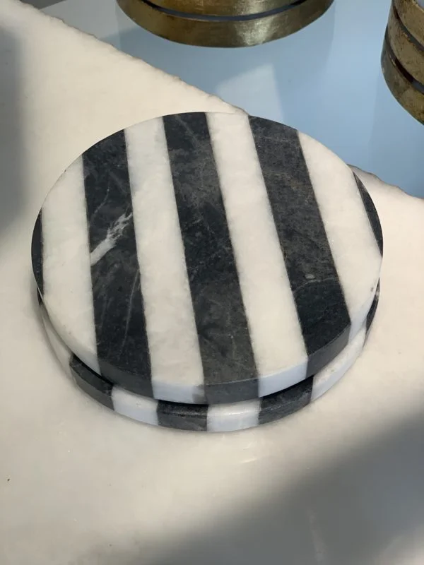 [VC-RAKH-SC-10101] Marble Coasters – Striped