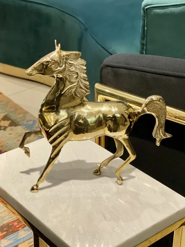 [VC-RAKH-BA-H-10104] Brass Horse