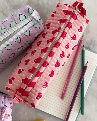 [VC-CALC-067] Oh My Heart Pencil Case Red