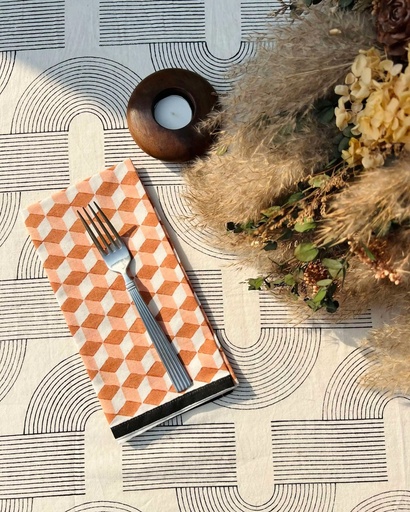 [VC-CALC-076] Rustic Serenade Napkin Set