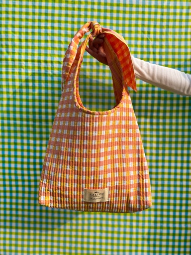 [VC-CALC-010] Papaya Hobo Bag