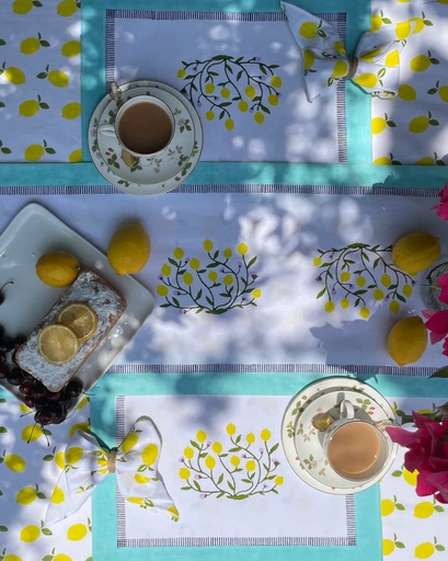 [VC-CALC-039] Citron Table Runner