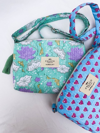 [VC-CALC-162] Waterlily Crossbody Bag
