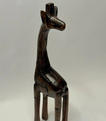 [VC-NUQ-NQANS23] Hand-Carved Wooden Giraffe