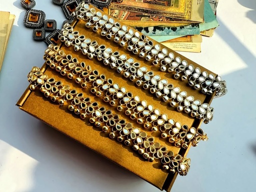 [VC-JHIL-045] Sheesha kundan anklets