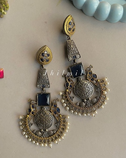 [VC-JHIL-087] Morni Bahaar bali earrings