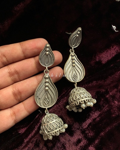 [VC-JHIL-163] Leaf Drop jhumki