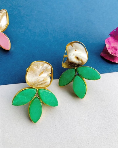 [VC-JHIL-272] Druzy Stone Studs