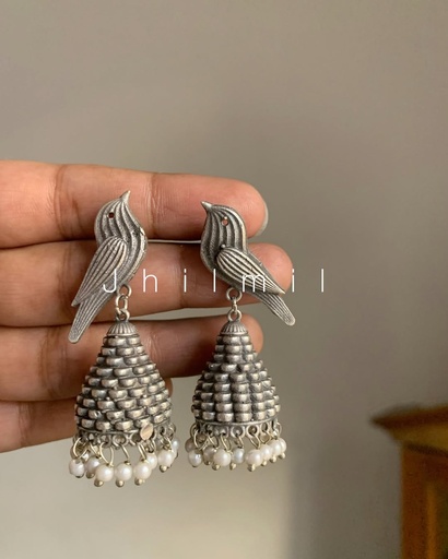 [VC-JHIL-290] Premium Bird Jhumki
