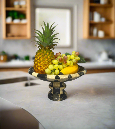 [VC-LAH-027] Marble Fruit Dish