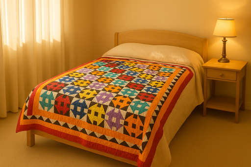 Handmade Sindhi Single Bed Rilli