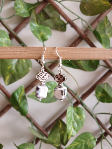 Ceramic beads earrings