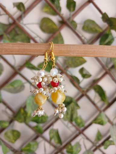 Gajra earrings