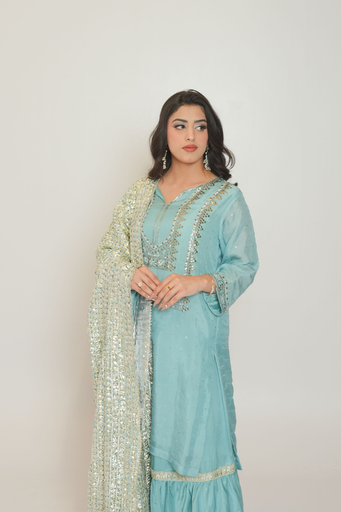 [2-GH-26] Riwaayat Silk Gharara Suit