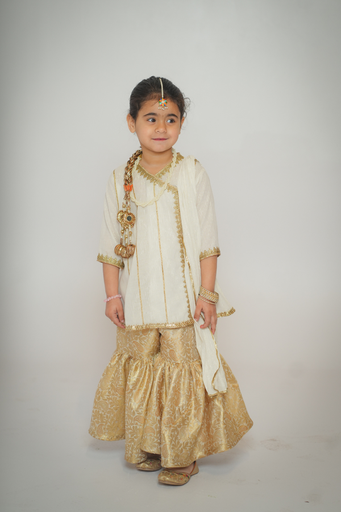 [1-GS-26] Gold Festive Dress