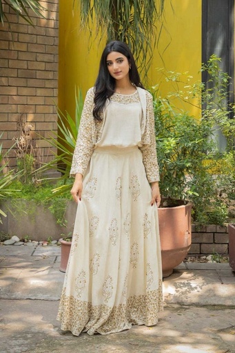 [21.KP.23] Block print Skirt outfit