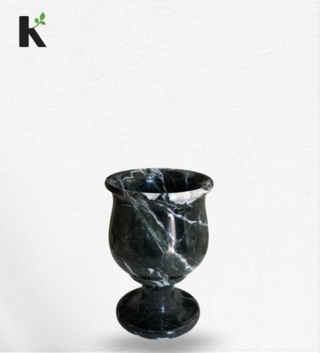 Artisan-Crafted Stone Wine Glasses