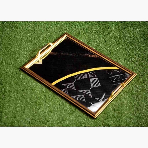 Handmade Wooden Tray - Black