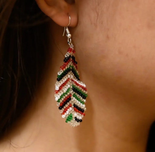 Beaded earring