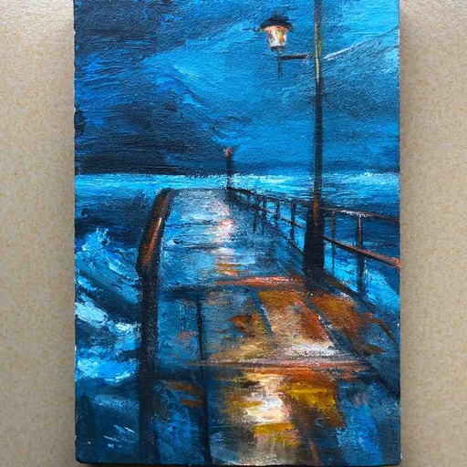 Stormy night (painting).