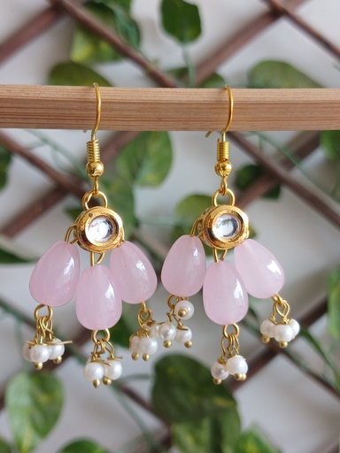 Kundan style earrings