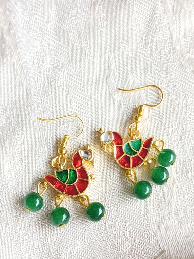 Indian beads style earrings