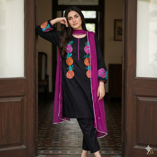3 pcs Ready to Wear Semi-formal Article