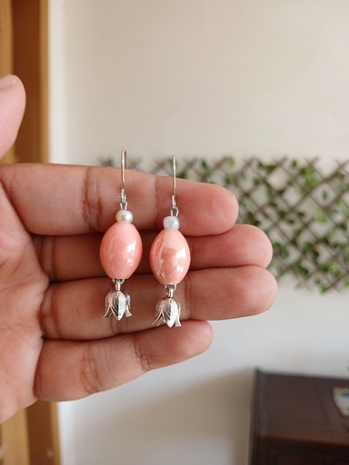 Ceramic beads earrings