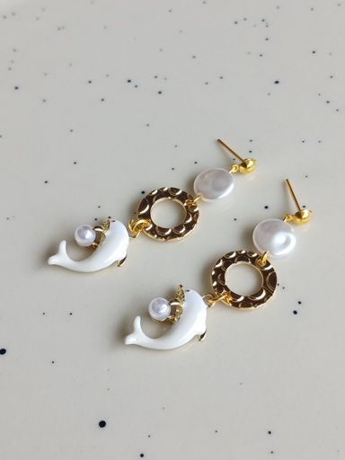 Dolphin earrings