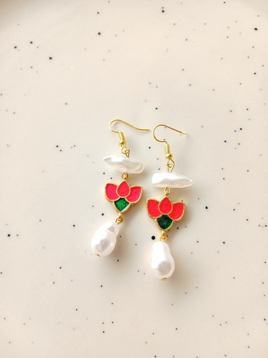 Indian beads style earrings