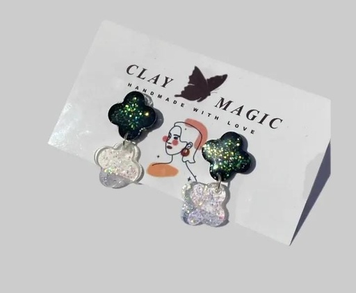 Glitter earrings