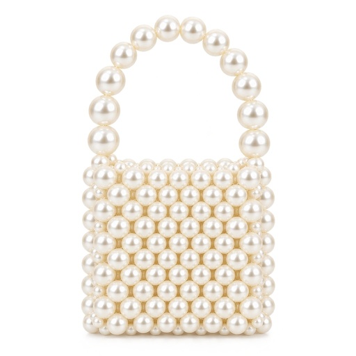 Ivory Pearl Mini Beaded Bag – Small Size (Kids & Party Bag)