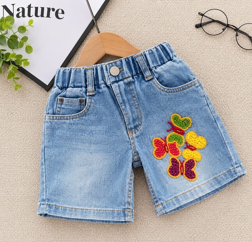 Kids denim shorts