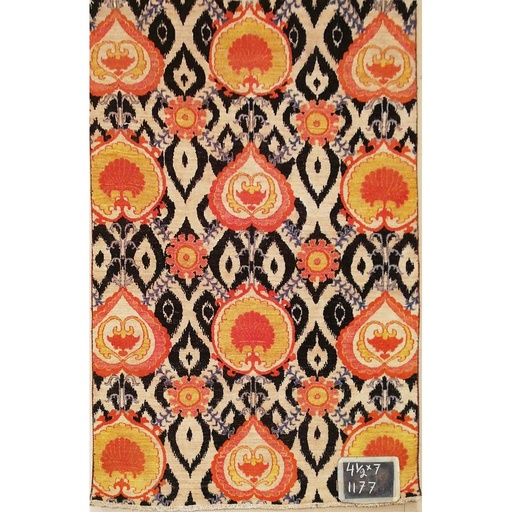 [PK0499-HM-RUG-004129] Modern Carpet -Wool&Silk- 4.6x7